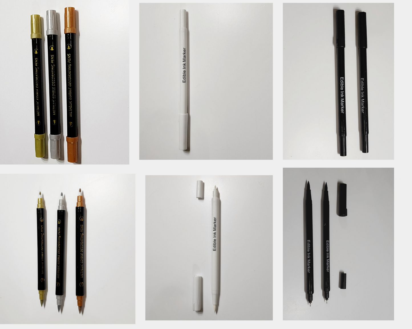 Edible Dual Tip Markers