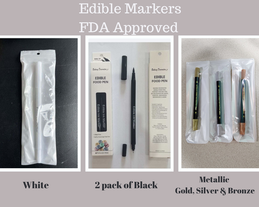 Edible Dual Tip Markers